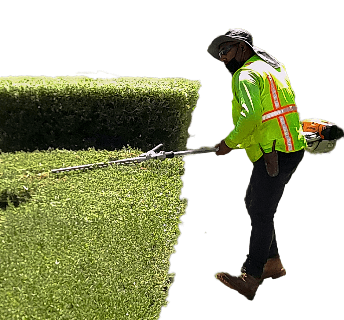 Diaz Lawn Care commercial landscaping project