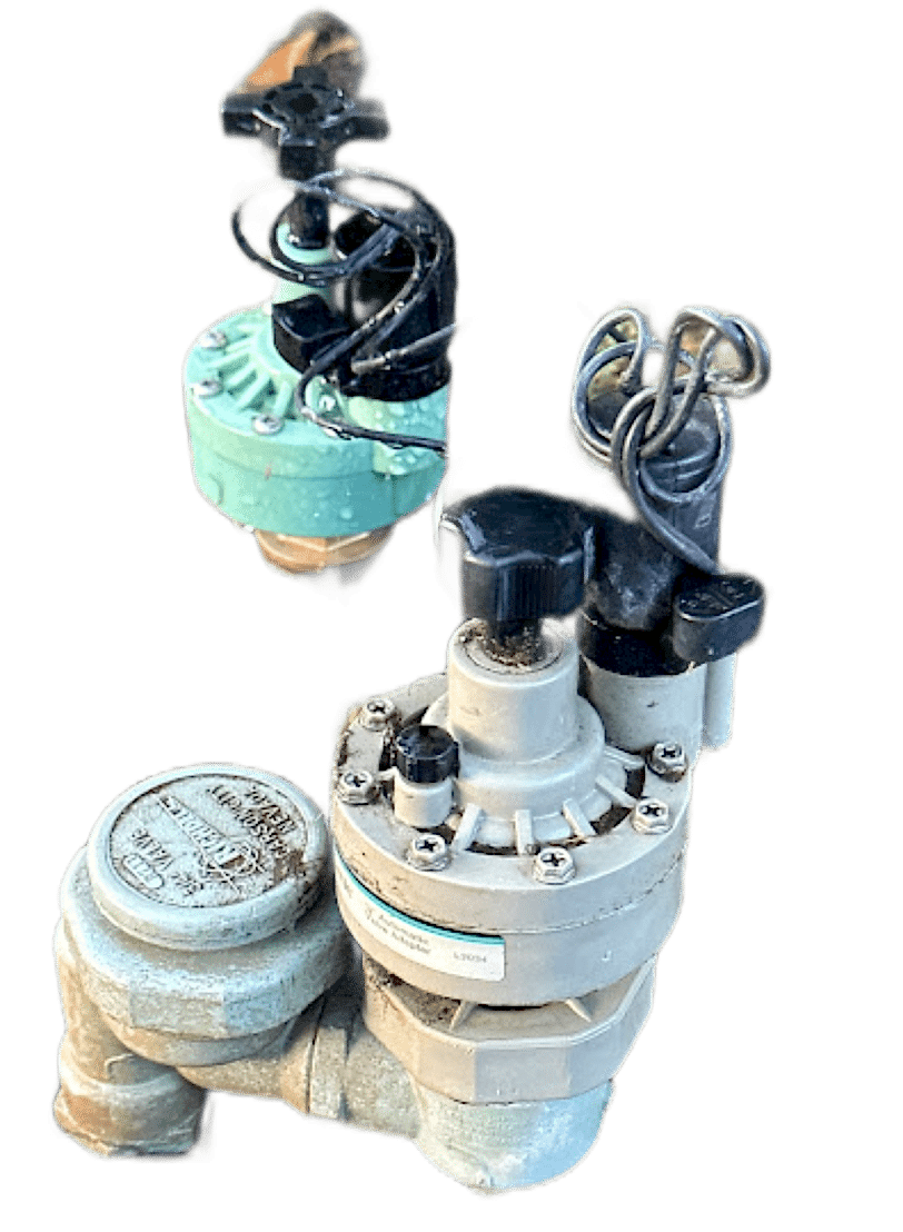 Commercial irrigation project by Diaz Lawn Care Services